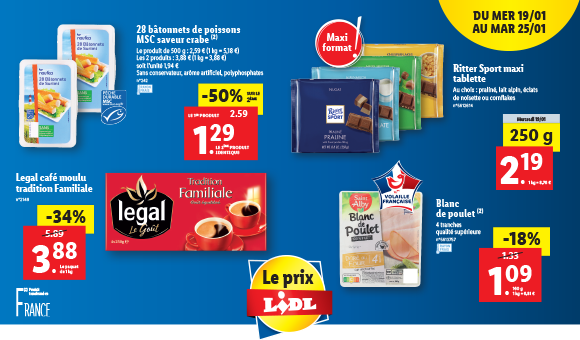 Newsletter Lidl France