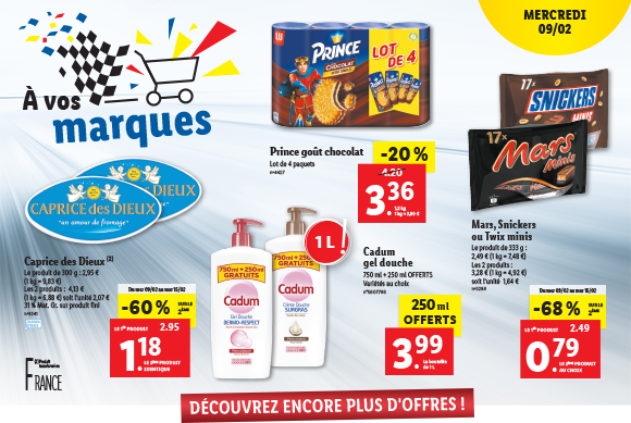 Newsletter Lidl France