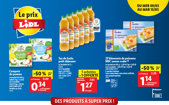 Newsletter Lidl France