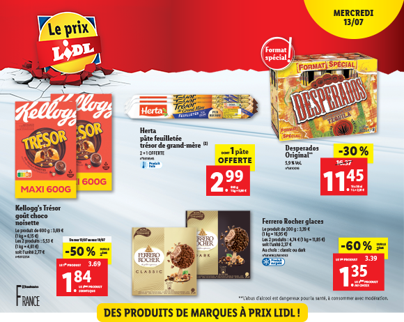 Newsletter Lidl France