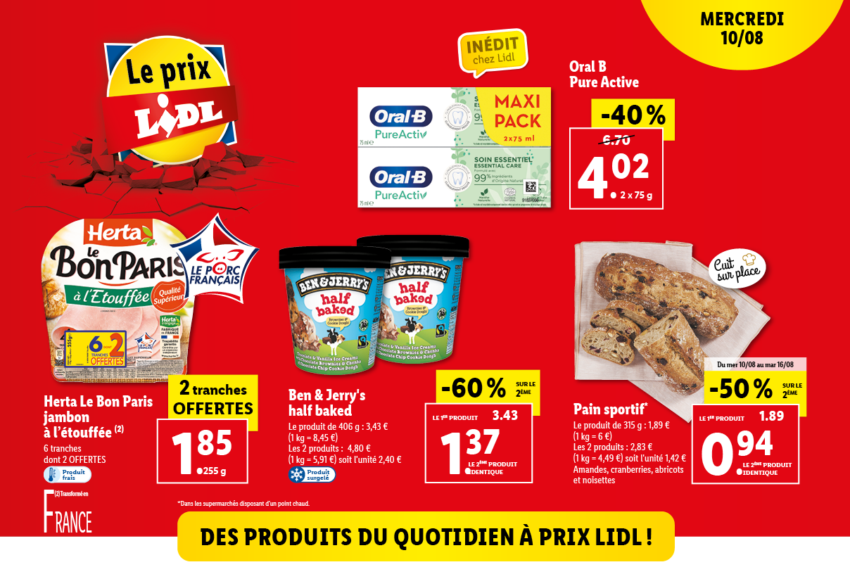 Newsletter Lidl France