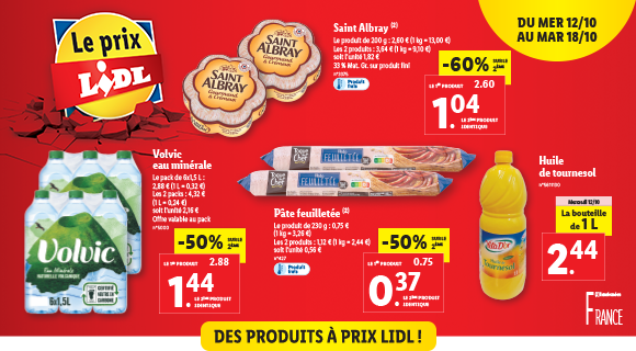 Newsletter Lidl France