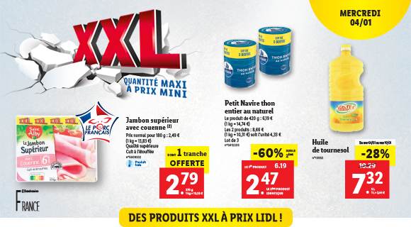 Newsletter Lidl France