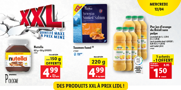 Newsletter Lidl France