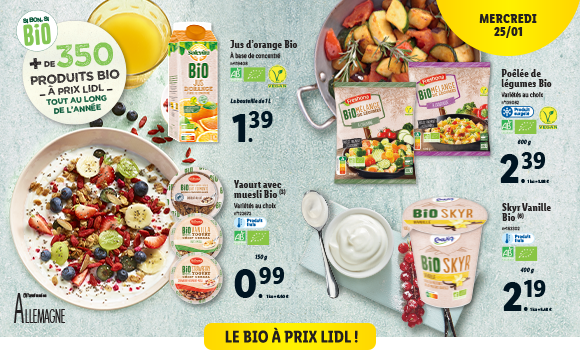 Newsletter Lidl France