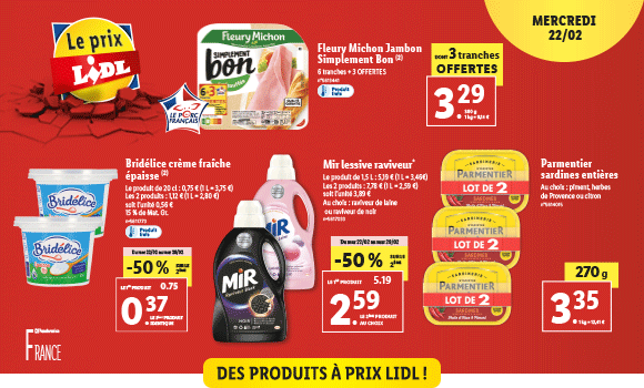 Newsletter Lidl France