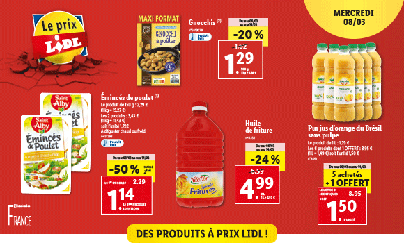 Newsletter Lidl France
