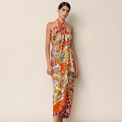 L'EPOPEE D'HERMES SHAWL 140