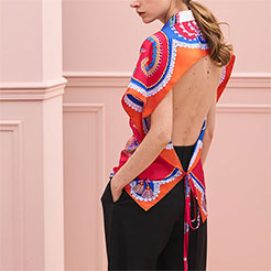 SURPRISE PETIT H SILK TUNIC