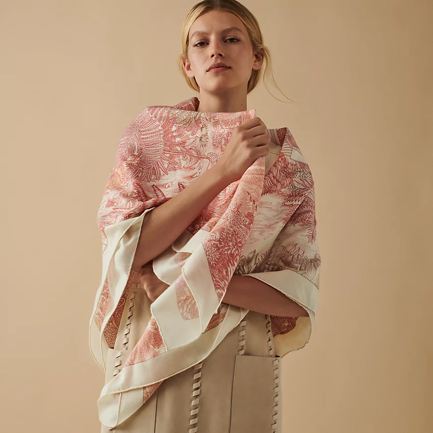 FAUBOURG TROPICAL SHAWL 140