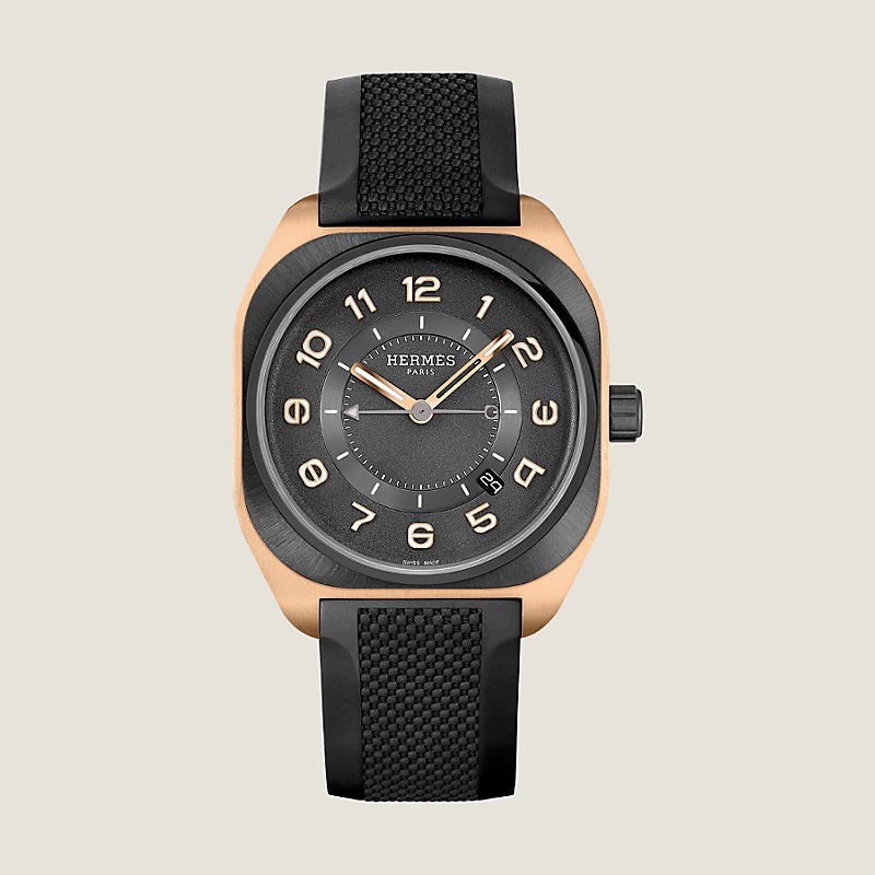 HERMÈS H08 LA MATIERE DU TEMPS WATCH, 42 MM