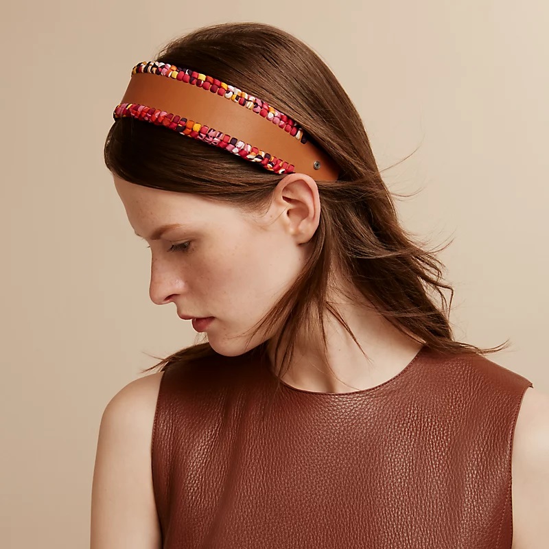 "FANTAISIE D'ETRIERS" GRACE SILK HEADBAND