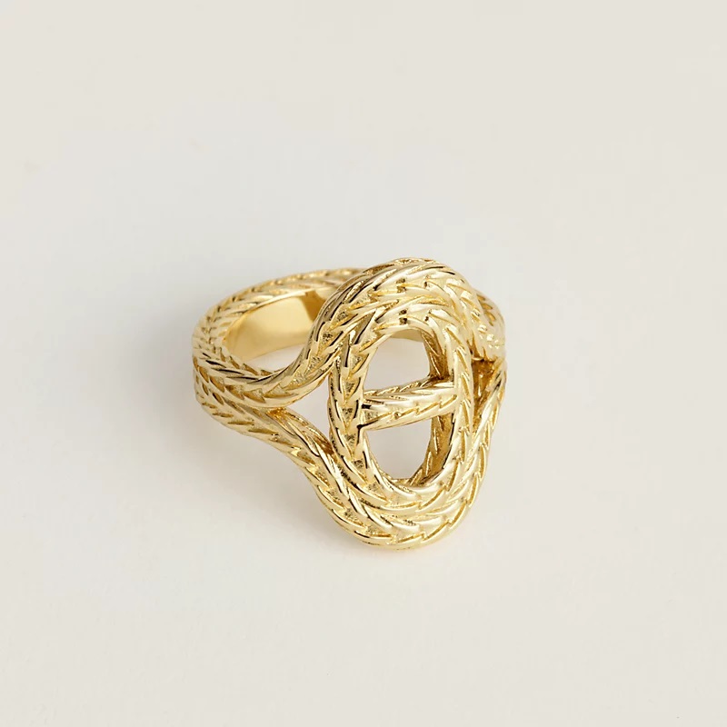 CHAINE D'ANCRE DANAE RING, MEDIUM MODEL