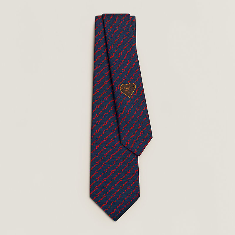 COEURS EN CHAINE TIE