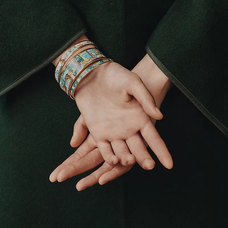 Image of Les Douze Leopards bangle