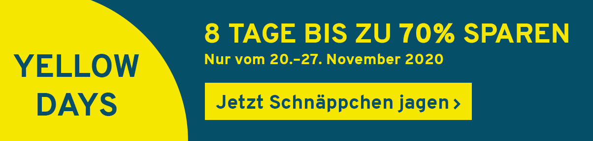 8 Tage bis zu 70% sparen | Vom 20.11. - 27.11.2020