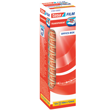 TESAÂ® Klebefilm, Ã¸ 26 mm, versch. LÃ¤ngen, transparent