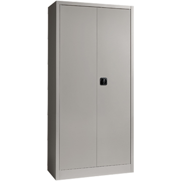 Universalschrank, Stahl, abschlieÃbar, T 400 x H 1935 mm, 5 OH