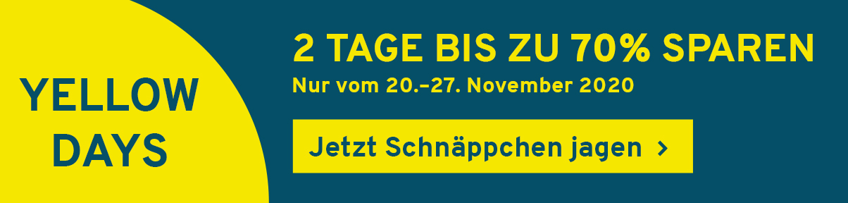 8 Tage bis zu 70% sparen | Nur vom 20. - 27. November 2020