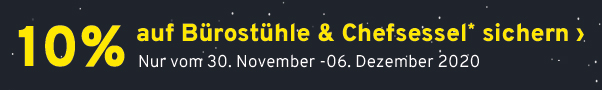 10% auf BÃ¼rostÃ¼hle & Chefsessel sichern