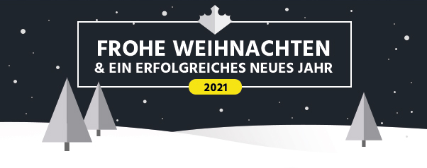 Frohe Weihnachten & ein erfolgreiches neues Jahr 2021