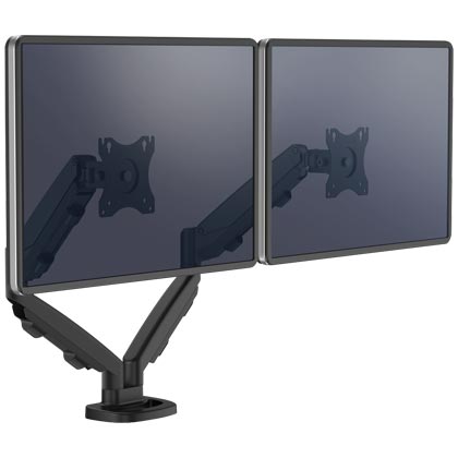 Dual Monitorarm Fellowes Eppaâ¢, bis 39" Gesamtbreite, VESA,