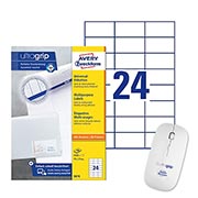 Avery Zweckform Universal Etiketten, ultragrip, A4, matt, verschiedene VE