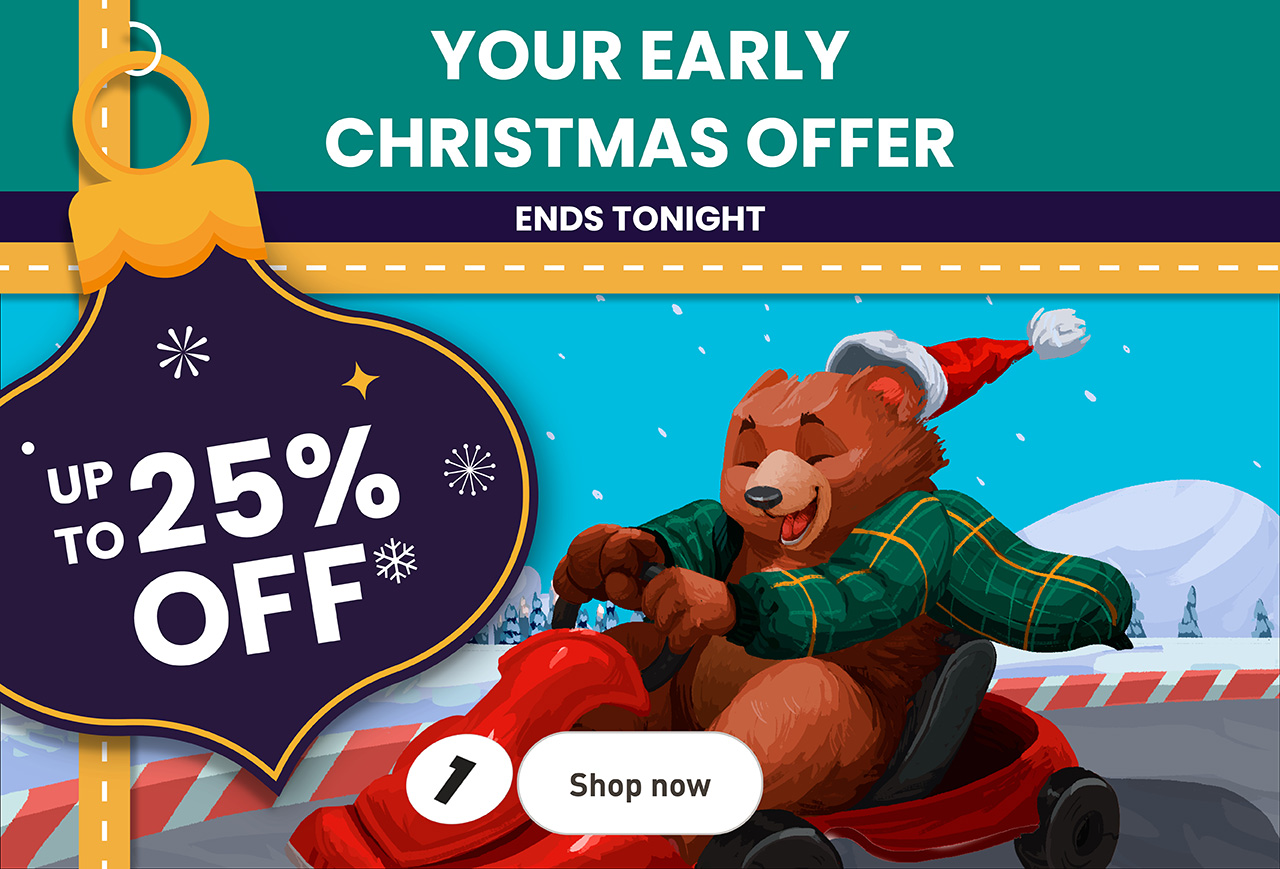 Your Early Christmas Offer Ends Tonight