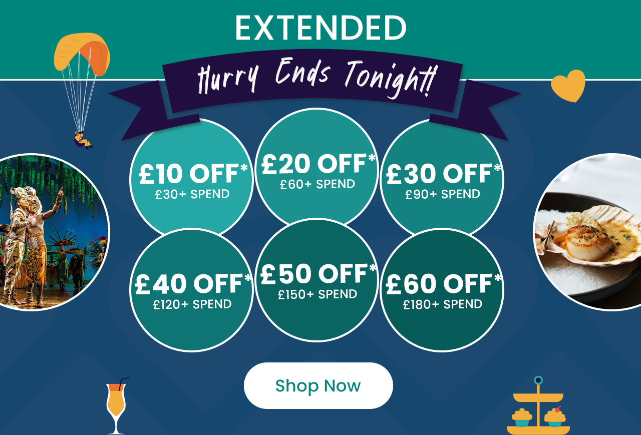Hurry Ends Tonight!