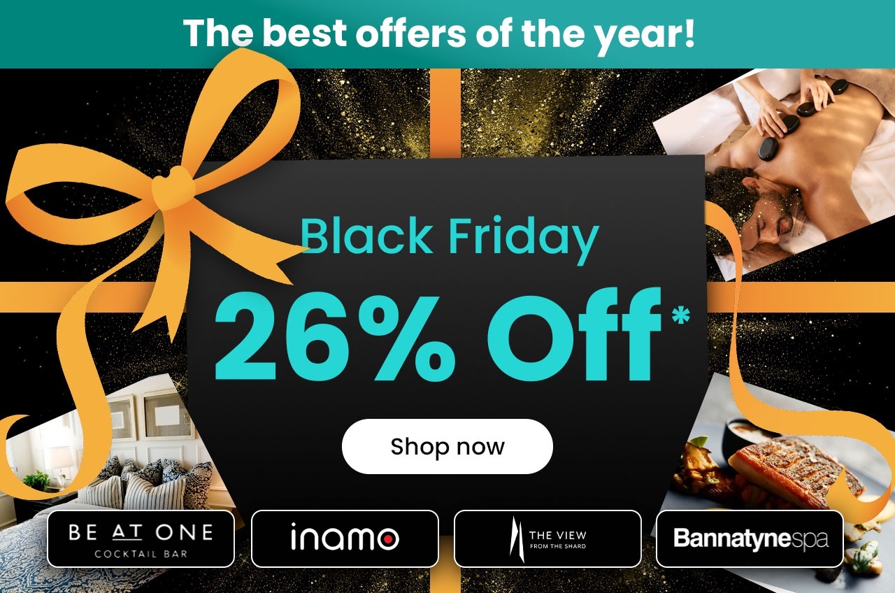 The best offers of the year! Black Friday 26% Off