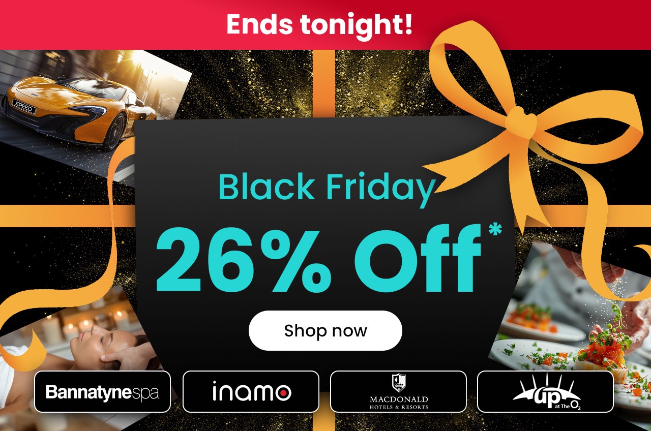 Ends tonight! Black Friday 26% Off