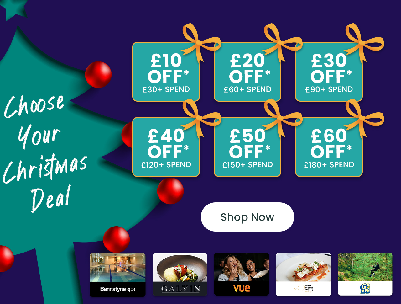 Choose Your Christmas Deal