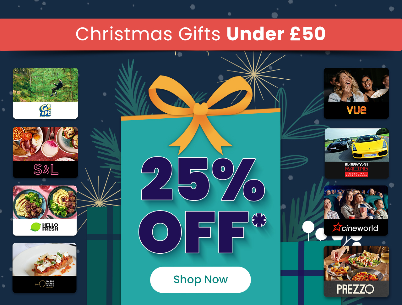 Christmas Gifts Under £50