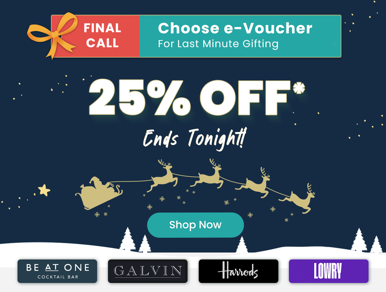 FINAL CALL! Choose e-Voucher For Last Minute Gifting