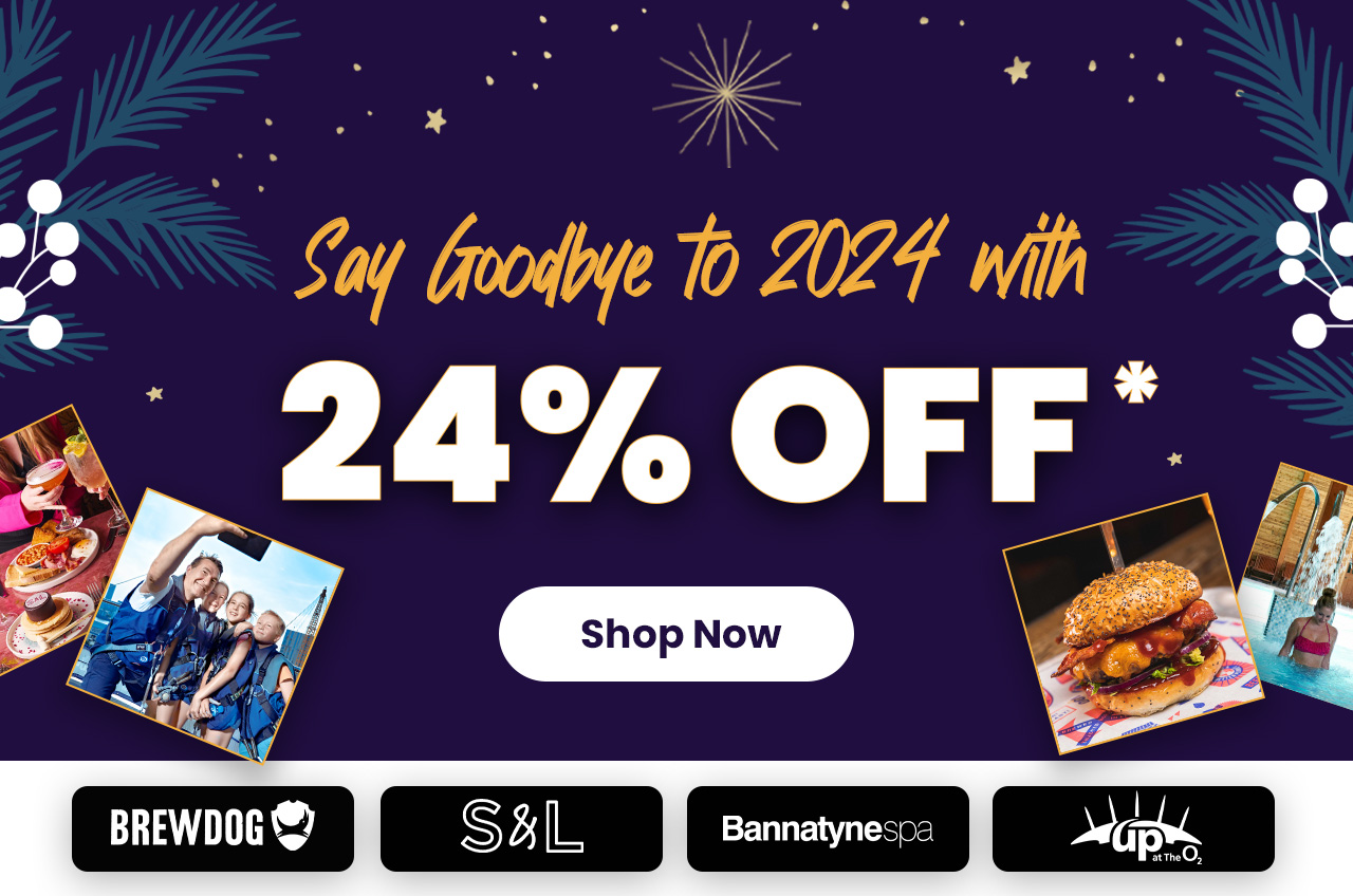 Say Goodbye to 2024 with 24% OFF