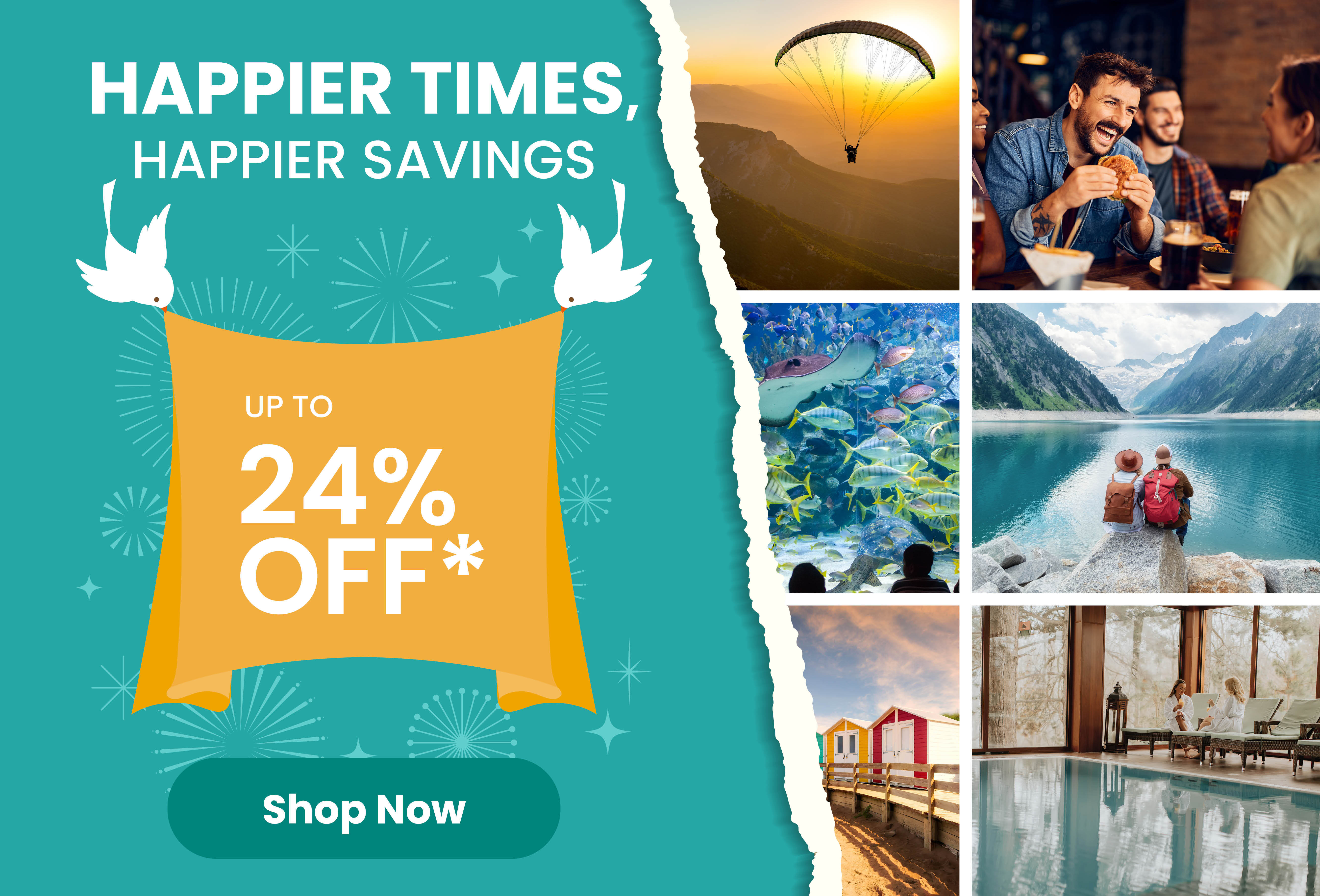 Happier times, happier savings