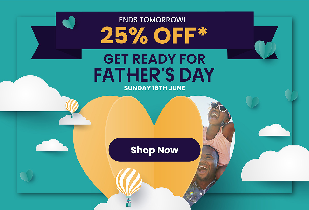 25% Off Ends Tomorrow