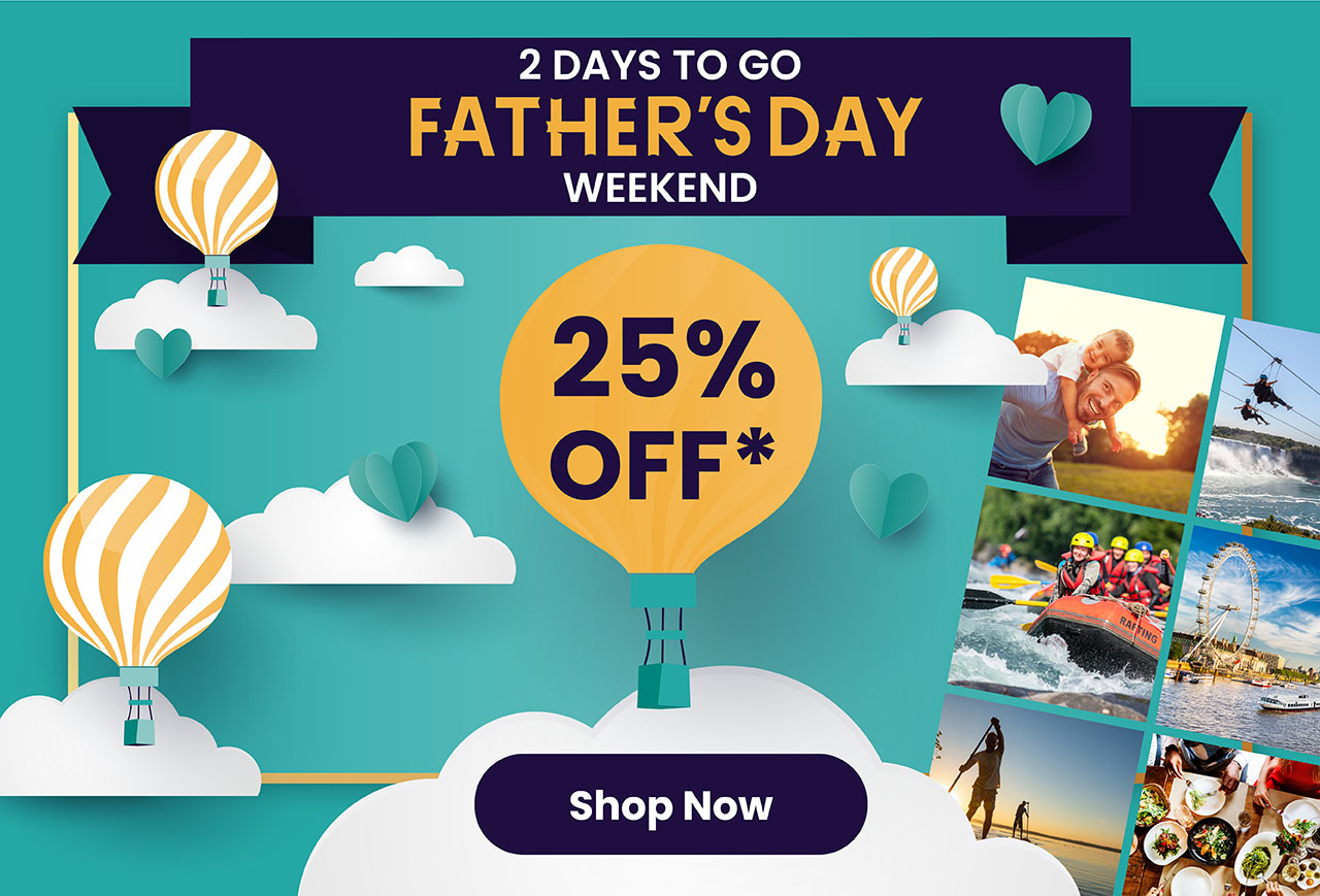 25% Father's Day Weekend
