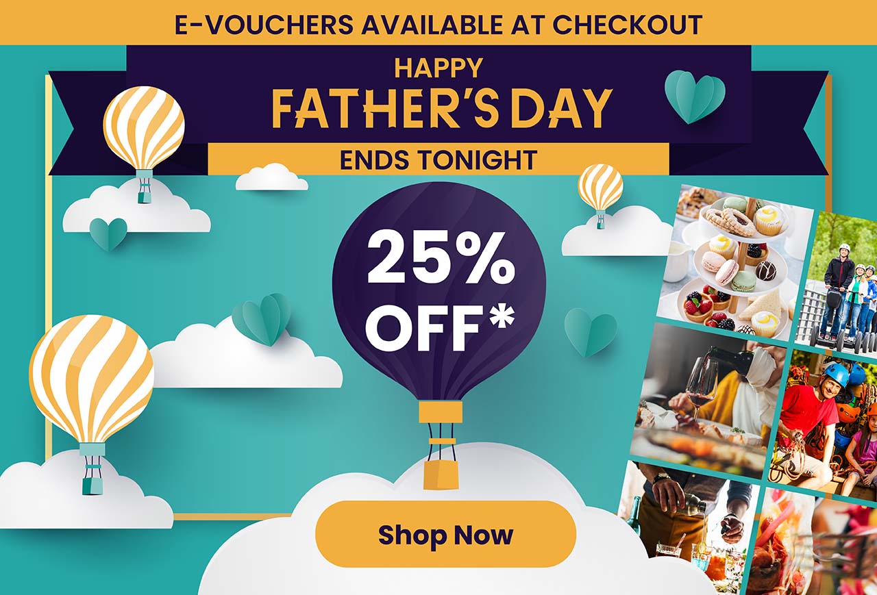 25% Father's Day Ends Tonight