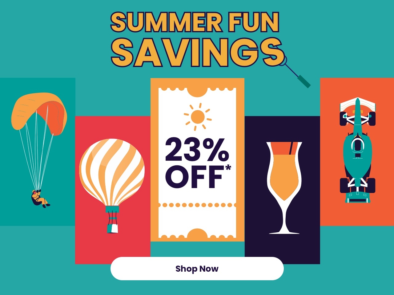 23% Off Summer Fun Savings