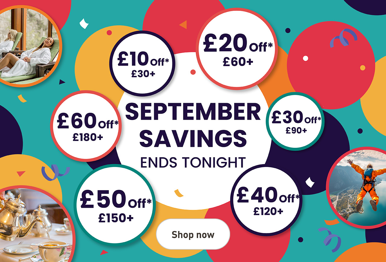 £60 Off September Savings End Tonight