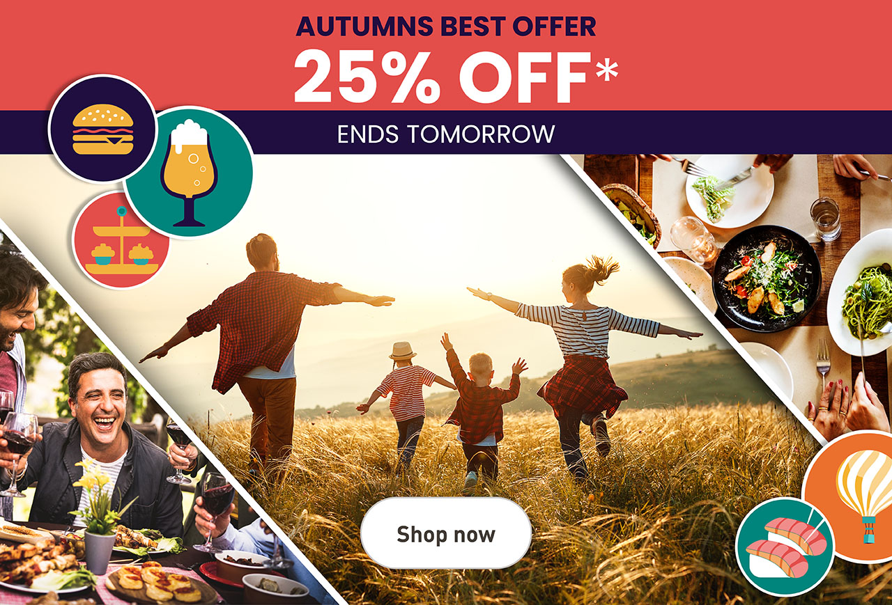 Autumn's Best Offer 25% Off Enda Tomorrow