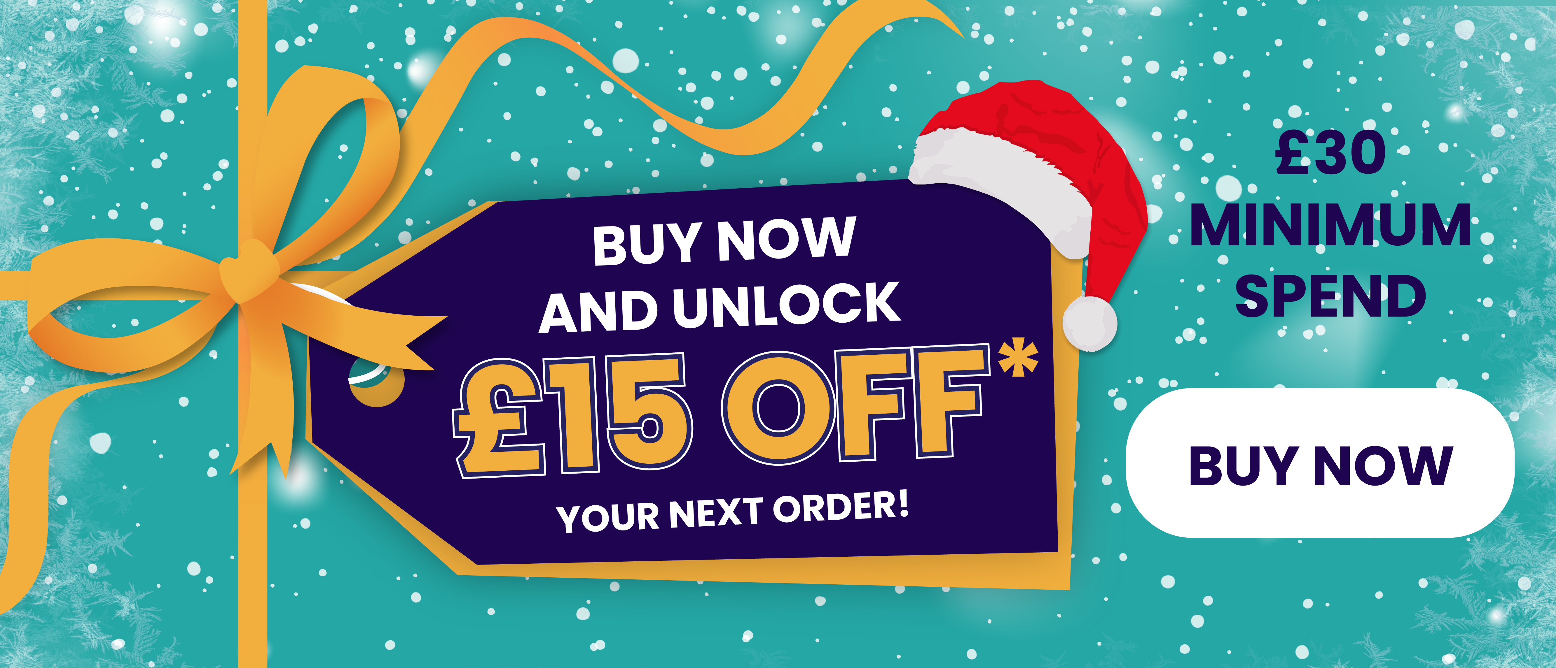 Buy Now And Unlock £15 Off Your Next Order!