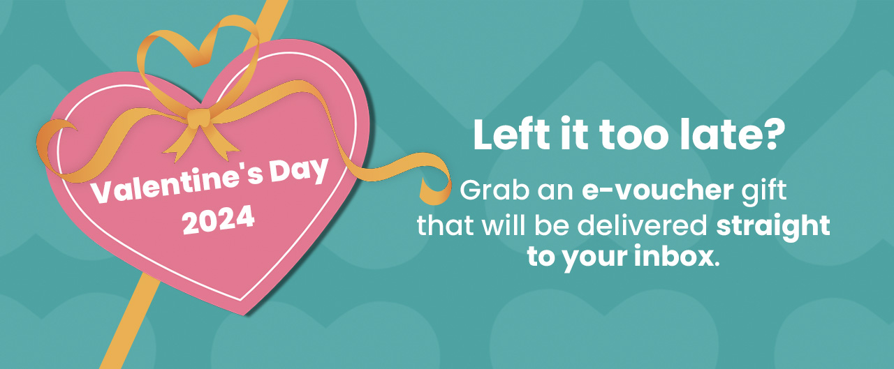 Left it too late? Grab an e-voucher