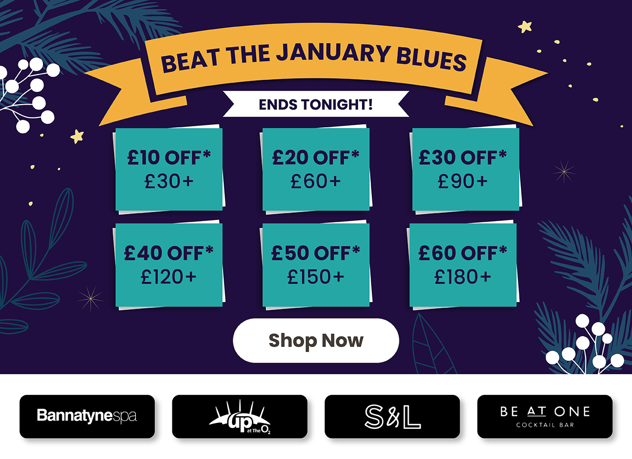 Beat The January Blues. Offer Ends Tonight!