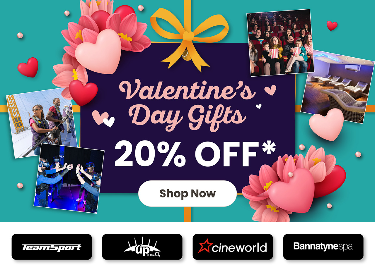 20% Off Valentine's Day Gifts