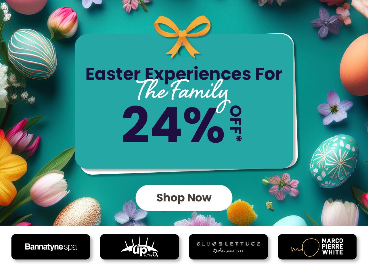 Easter Experiences For The Family - 24% Off!