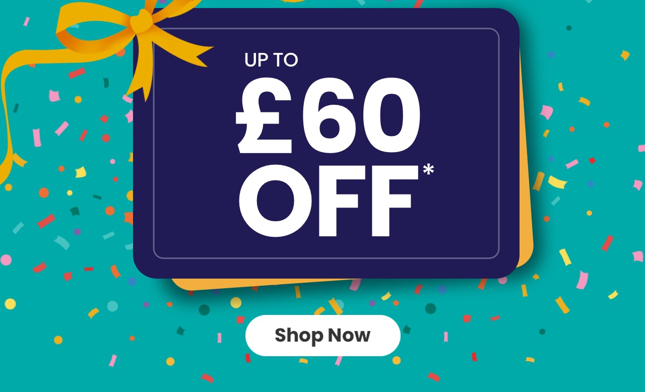 Up To £60 Off