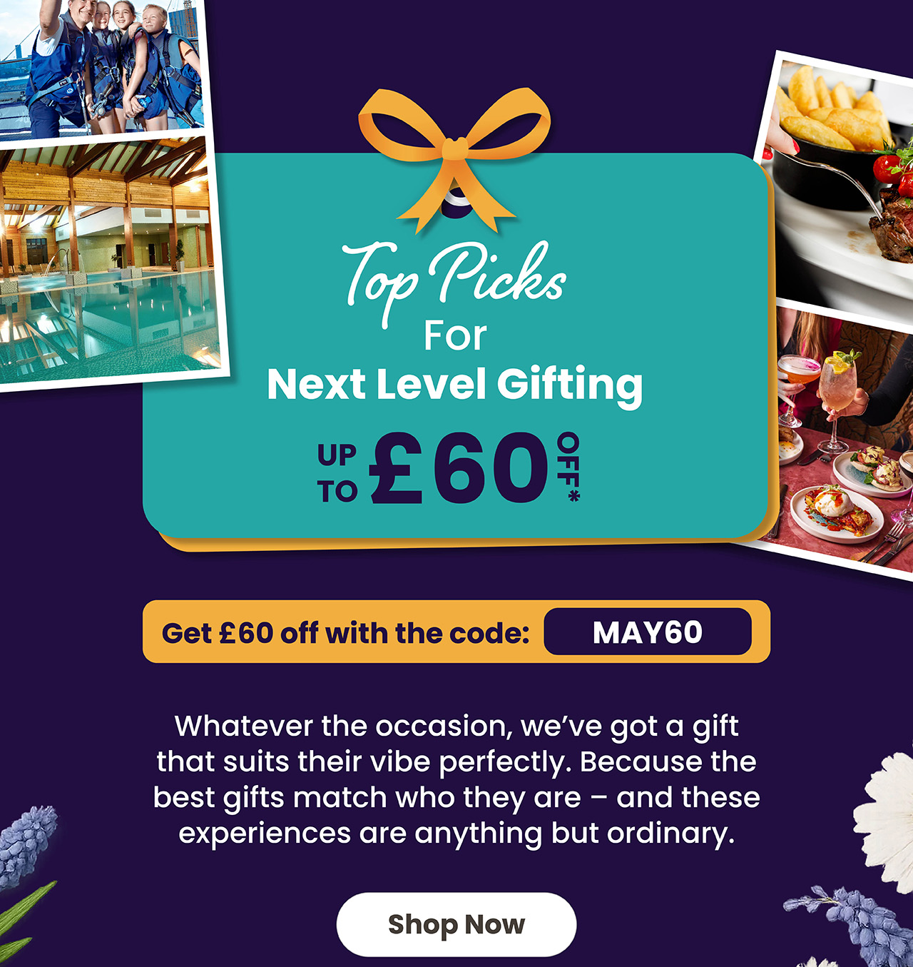 Top Picks for Next-Level Gifting. Up To £60 Off*