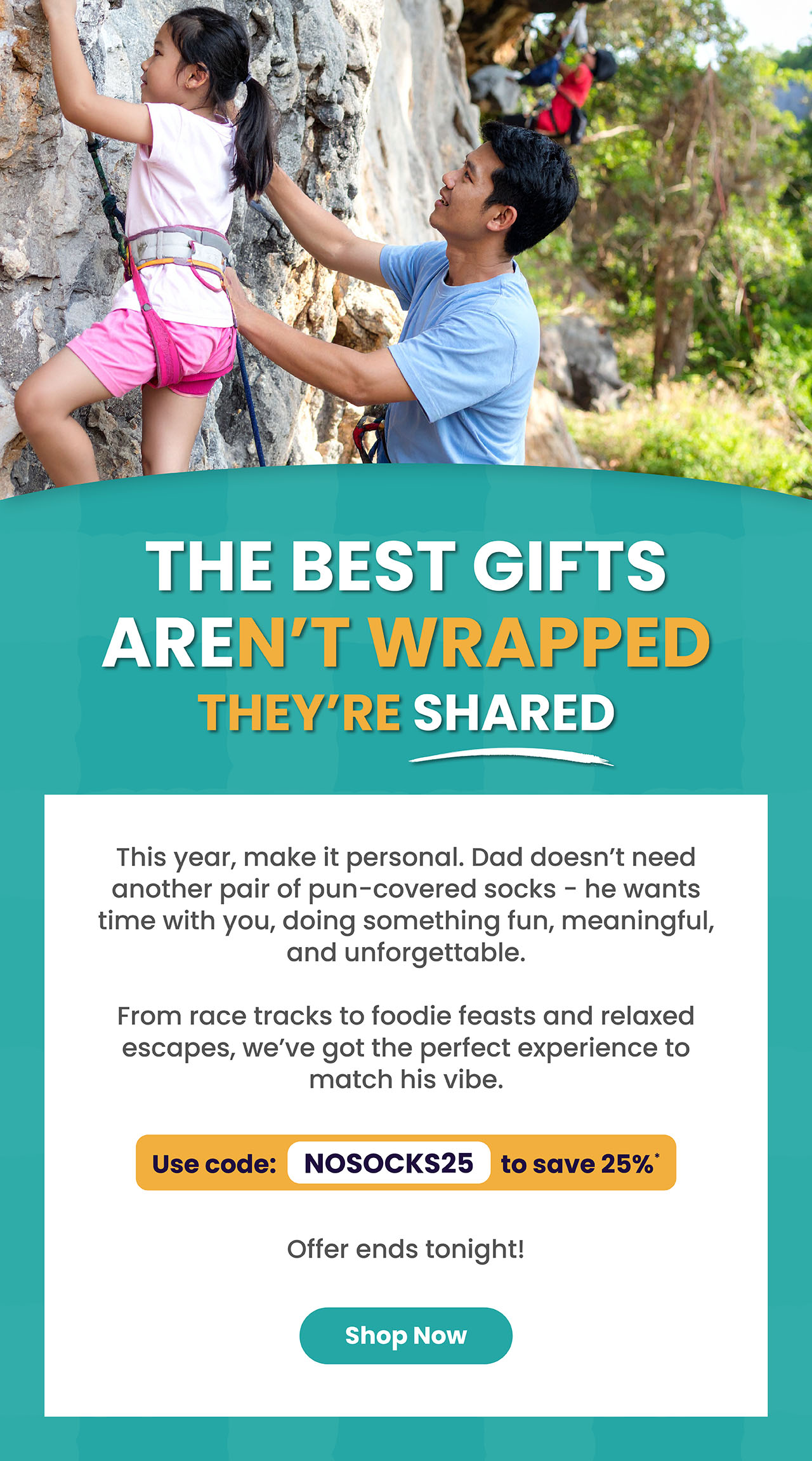 The best gifts aren’t wrapped - they’re shared